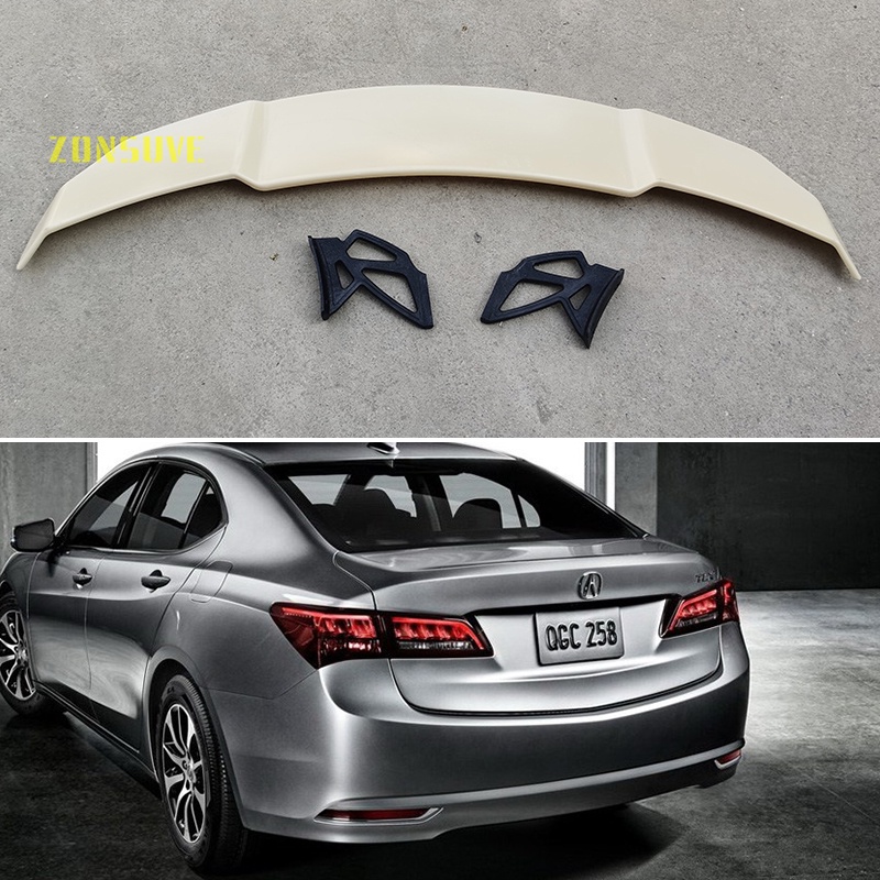 Use For 2015-2019 Acura TLX Spoiler Auto Sedan Rear Wing Body Kit ...