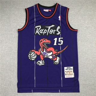 Vince Carter #15 Toronto Raptors Monochrome Mitchell & Ness Swingman NBA Jersey  Purple
