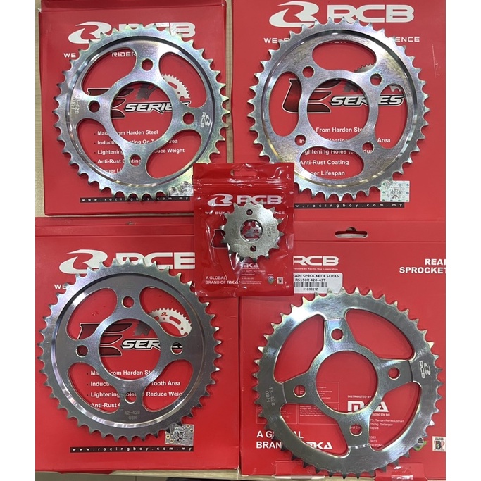 (OFFER) - RCB Racing Boy RS150 FRONT & REAR SPROCKET HARDEN STEEL 14T ...