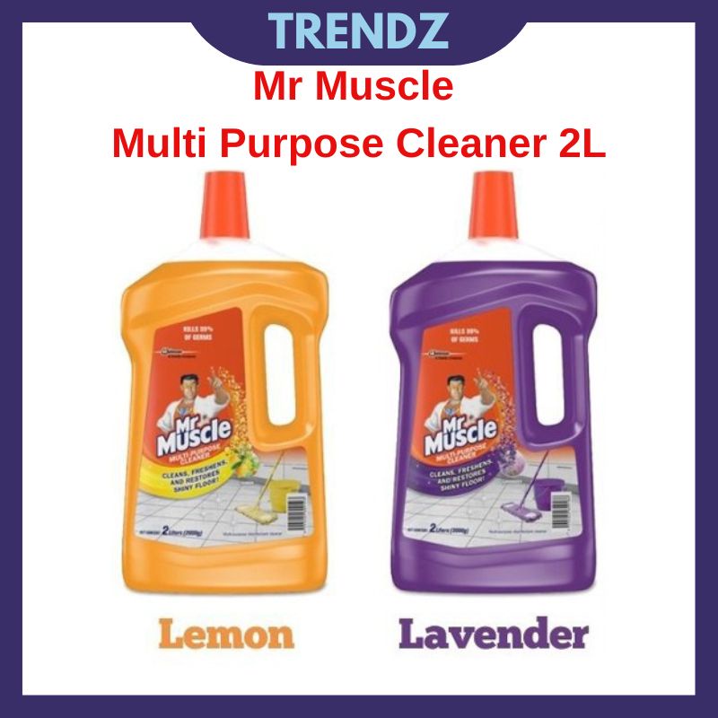 Mr Muscle Multi Purpose Cleaner Lavender 2L Shopee Malaysia
