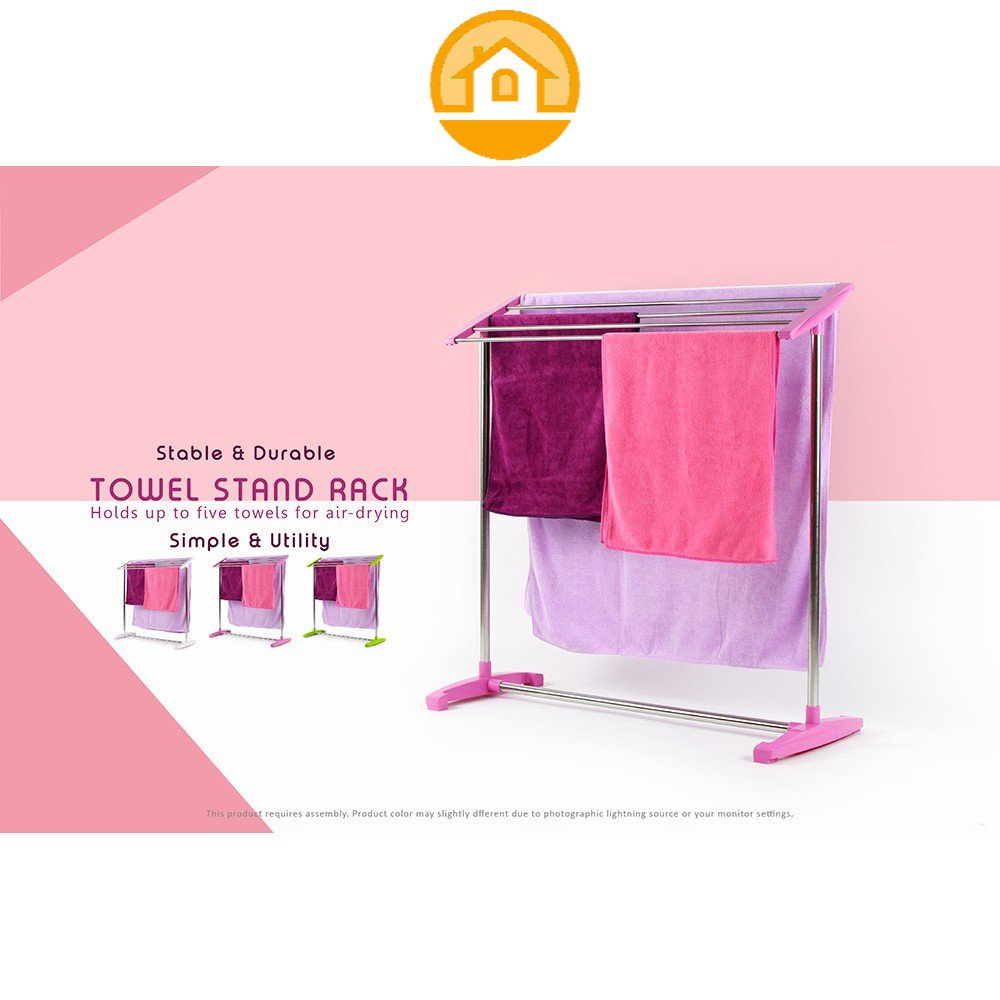 🍁READY STOCK🍁Drying towel rack Stand Rack/Baby cloth Stand Rack