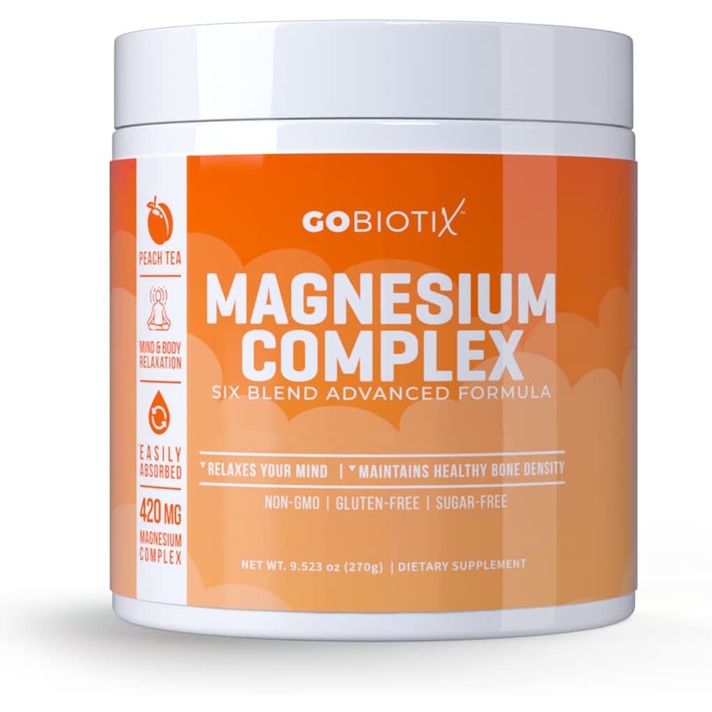 Magnesium Complex Powder by GoBiotix 255g High Absorption Magnesium