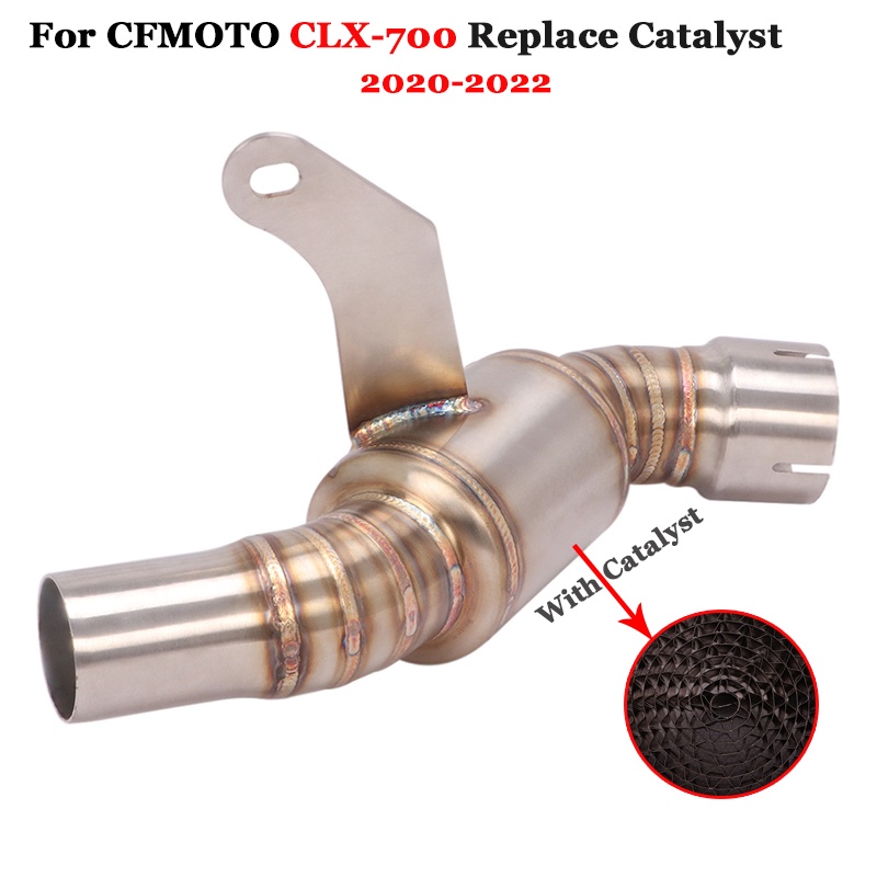 Slip On For Cfmoto Clx Clx Motorcycle Exhaust Escape Eliminator