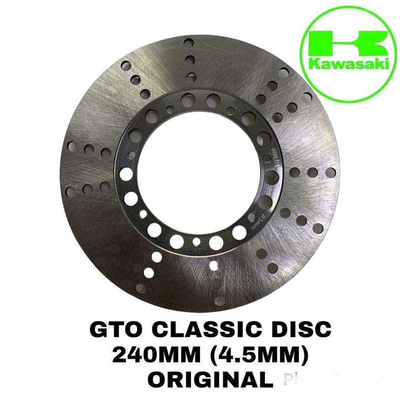KAWASAKI GTO/GTO CLASSIC FRONT DISC ORIGINAL 4.5MM TEBAL | Shopee Malaysia