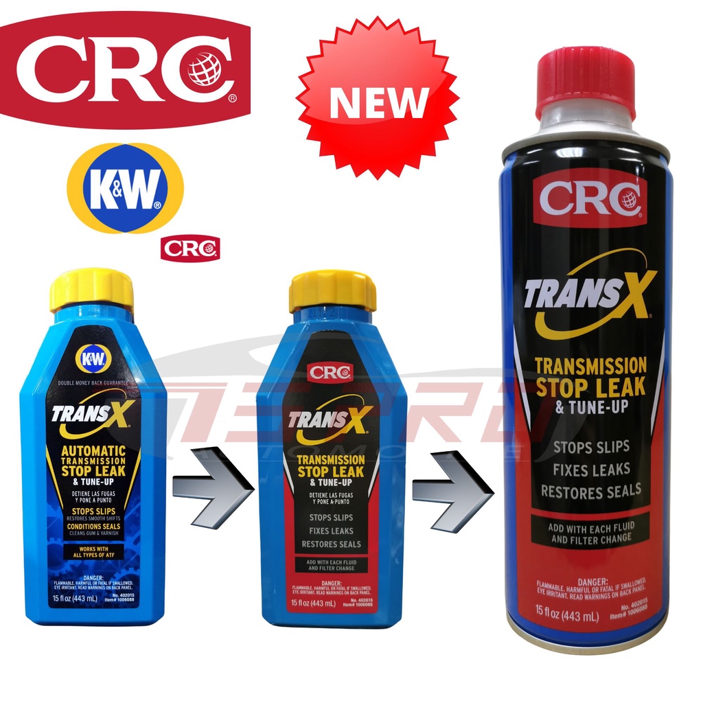 CRC TRANS X K&W TransX Automatic Auto Transmission Treatment Power