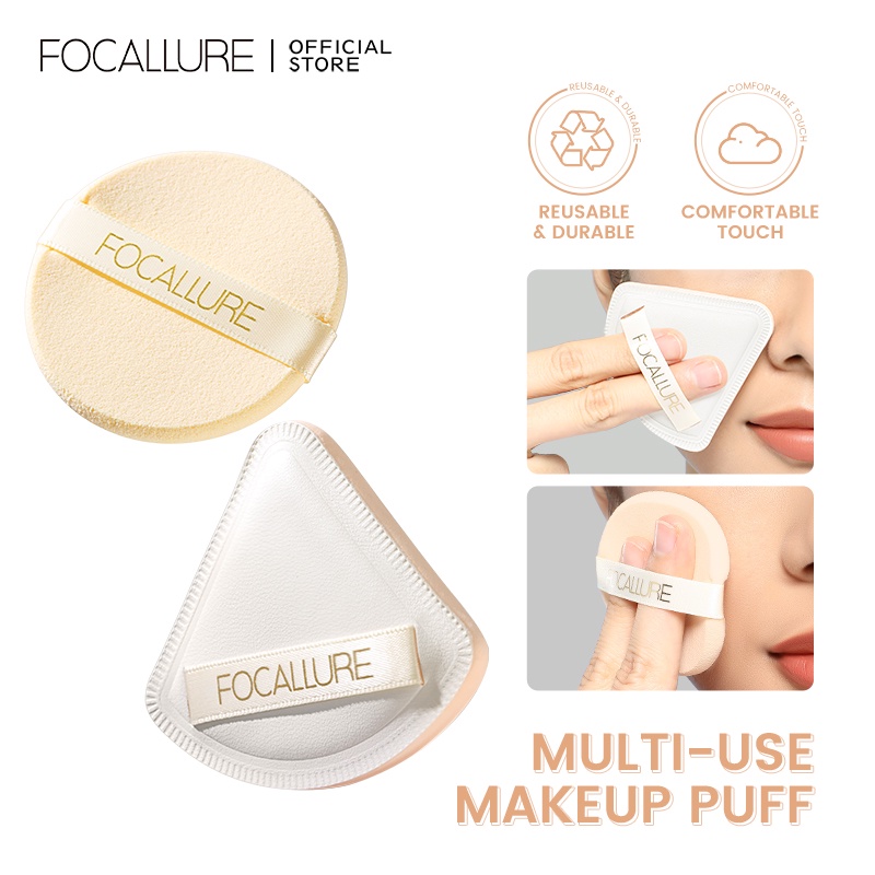 FOCALLURE Makeup Powder Puff Soft Sponge Cosmetic Puff Air Cushion