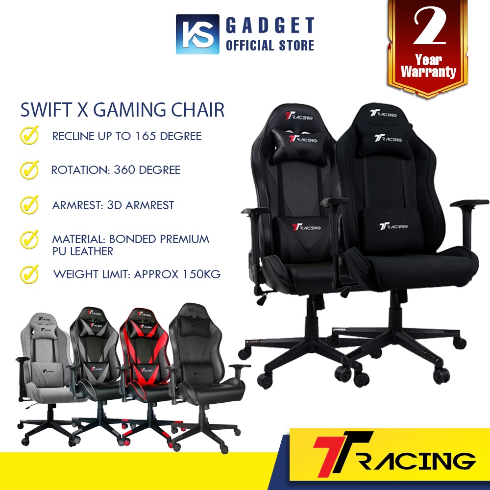 READY STOCK TTRacing Gaming Chair SWIFT X SWIFT X SWIFT X