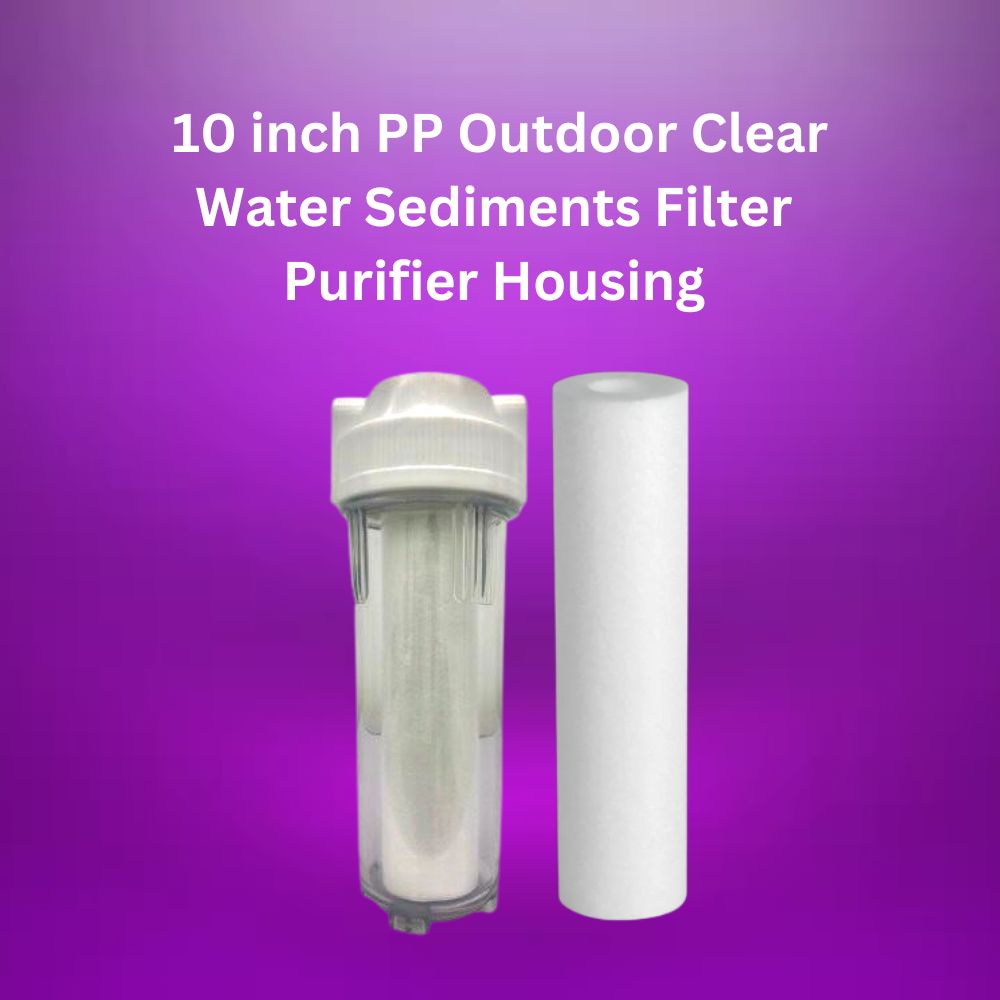 YasmineR 10 inch PP Outdoor Clear Water Sediments Filter Purifier