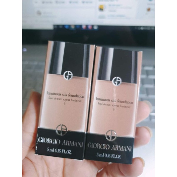 Minisize 5ml Luminous Silk Foundation Shopee Malaysia