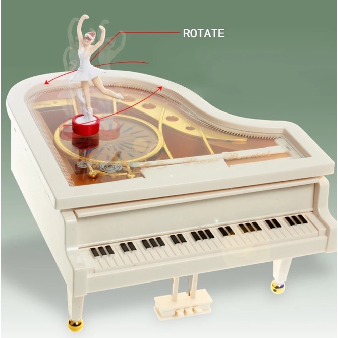 COUPLE Musical Box Music Box Valentine Gift Girlfriend Gift Antique ...