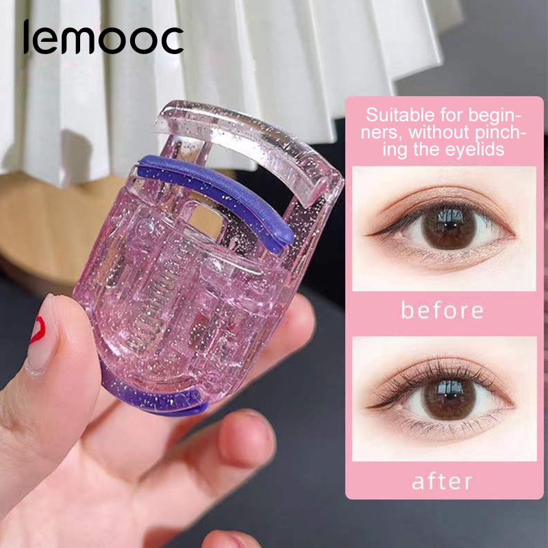 Glitter eyelash curling and longlasting styling small portable