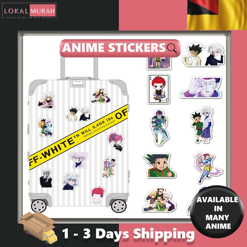 LMS | Anime Series Stickers One Piece Naruto Haikyuu Kakegurui Demon ...