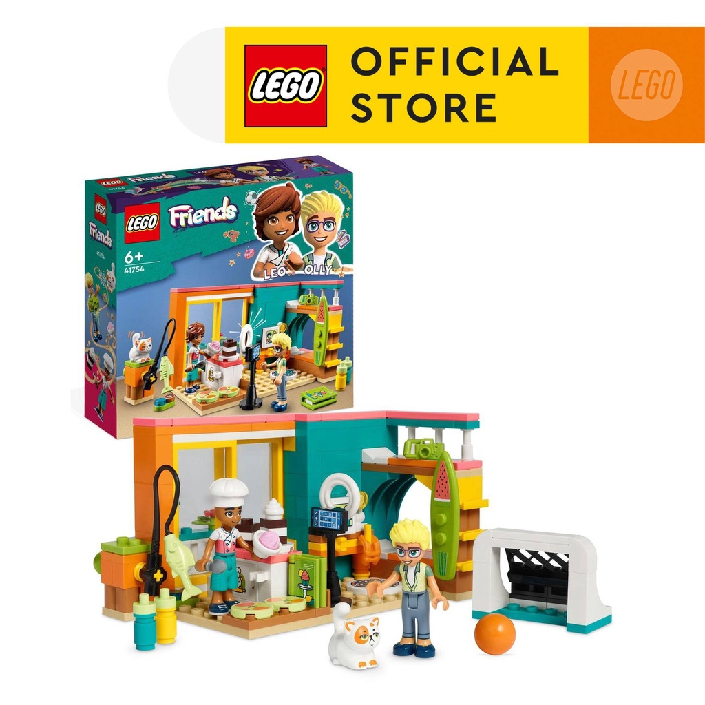 Lego® Friends 41754 Leo S Room Building Toy Set 203 Pieces Shopee Malaysia