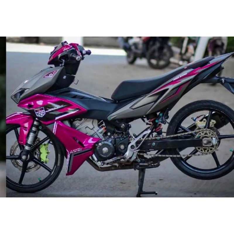 COVERSET HONDA RS-X / RS150X / RSX stiker siap tampal | Shopee Malaysia