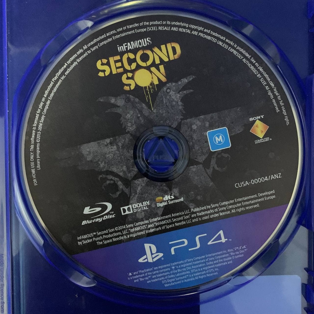 Second son sale ps4 price