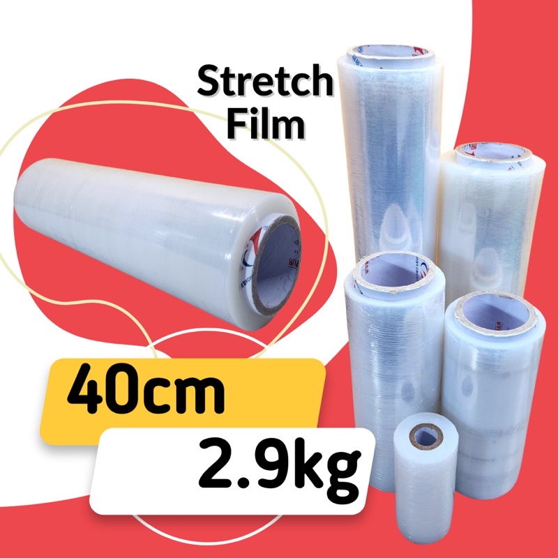 (40CM) Wrapping Stretch Film Clear / Wrapper / Wrapping Film / Plastic ...