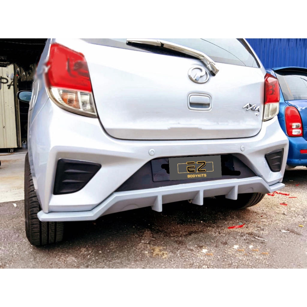 Perodua Axia 2020 Diffuser Rear Lip With Paint | Shopee Malaysia