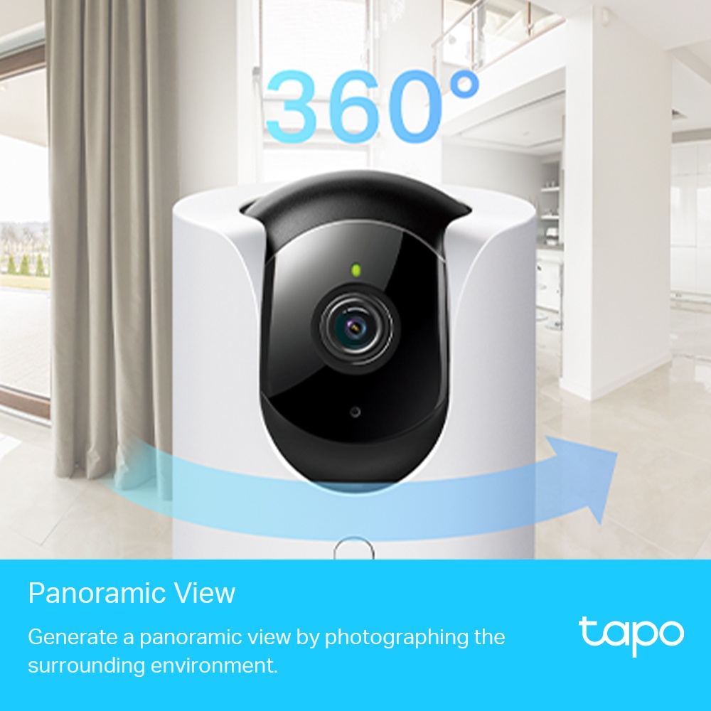 TP-Link Tapo C220 Pan/Tilt Home Security Wi-Fi Camera + Kingston Micro SD  Card
