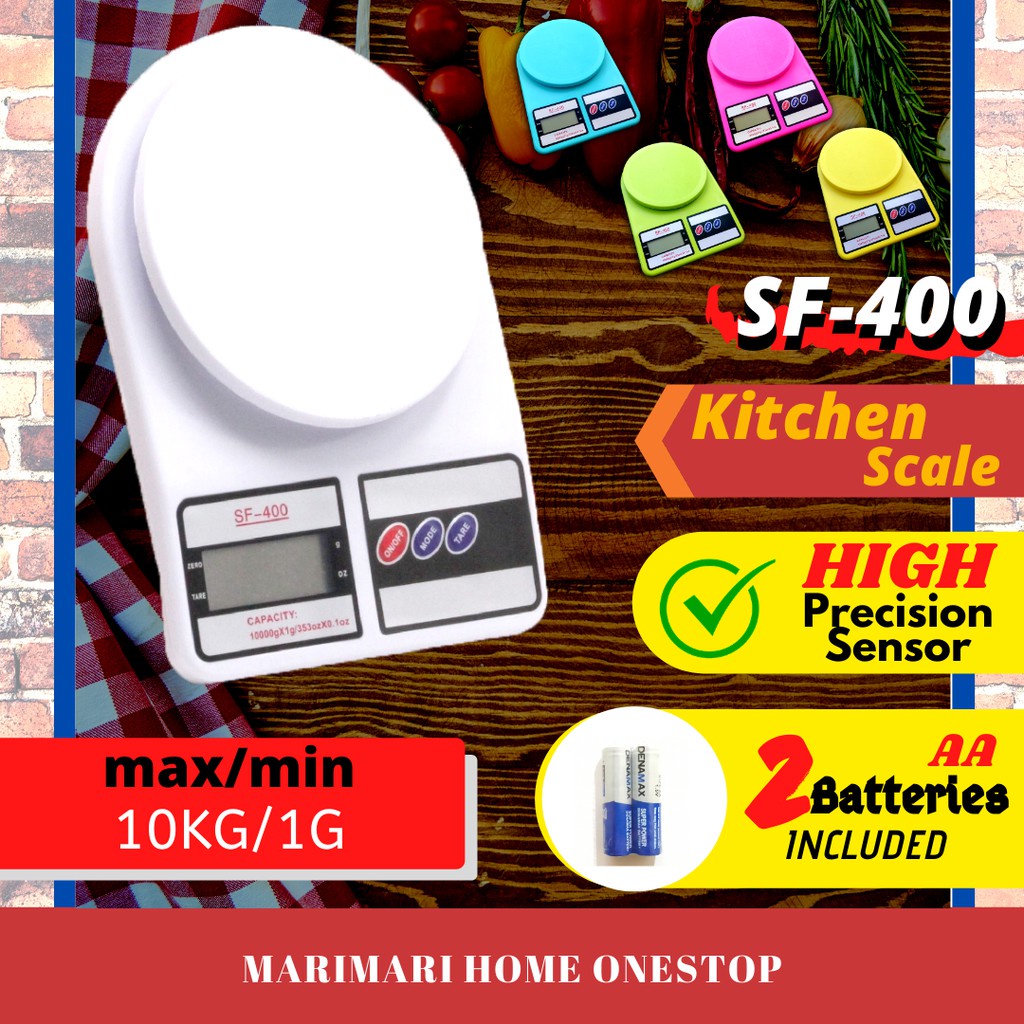 SF- 400 Digital LCD Display Electronic Kitchen Scale - 10 Kg Weight Machine Digital