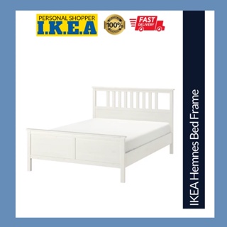 HEMNES Underbed storage box, set of 2, white white stain white stained,  Queen/King - IKEA