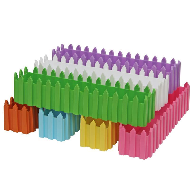 Long Square Fence Basin Thickened Plastic Enclosure Flowerpot Balcony ...