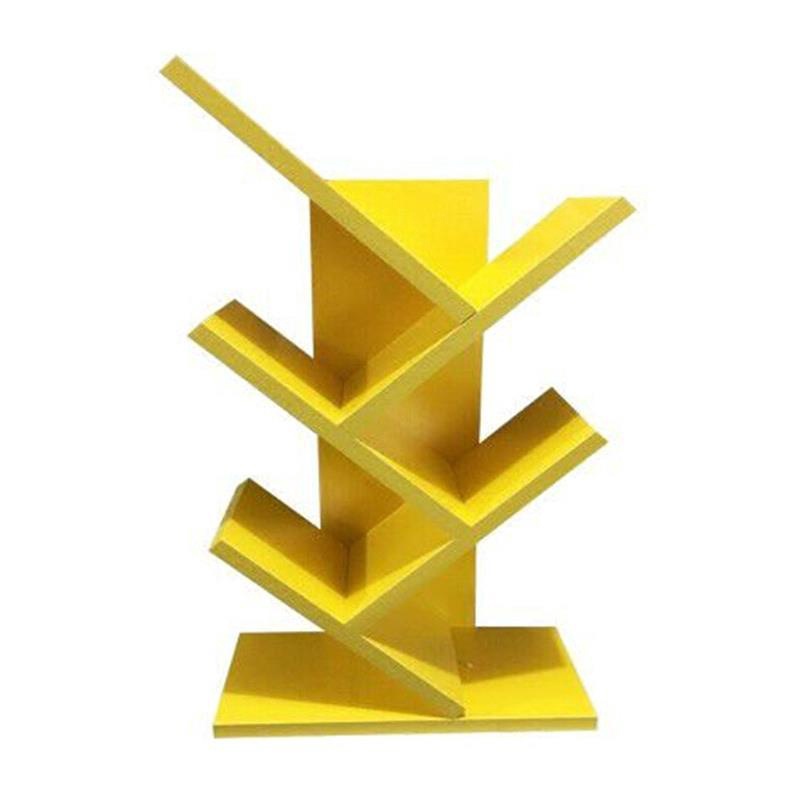 Dormitory student desk small treeshaped bookshelf simple children's