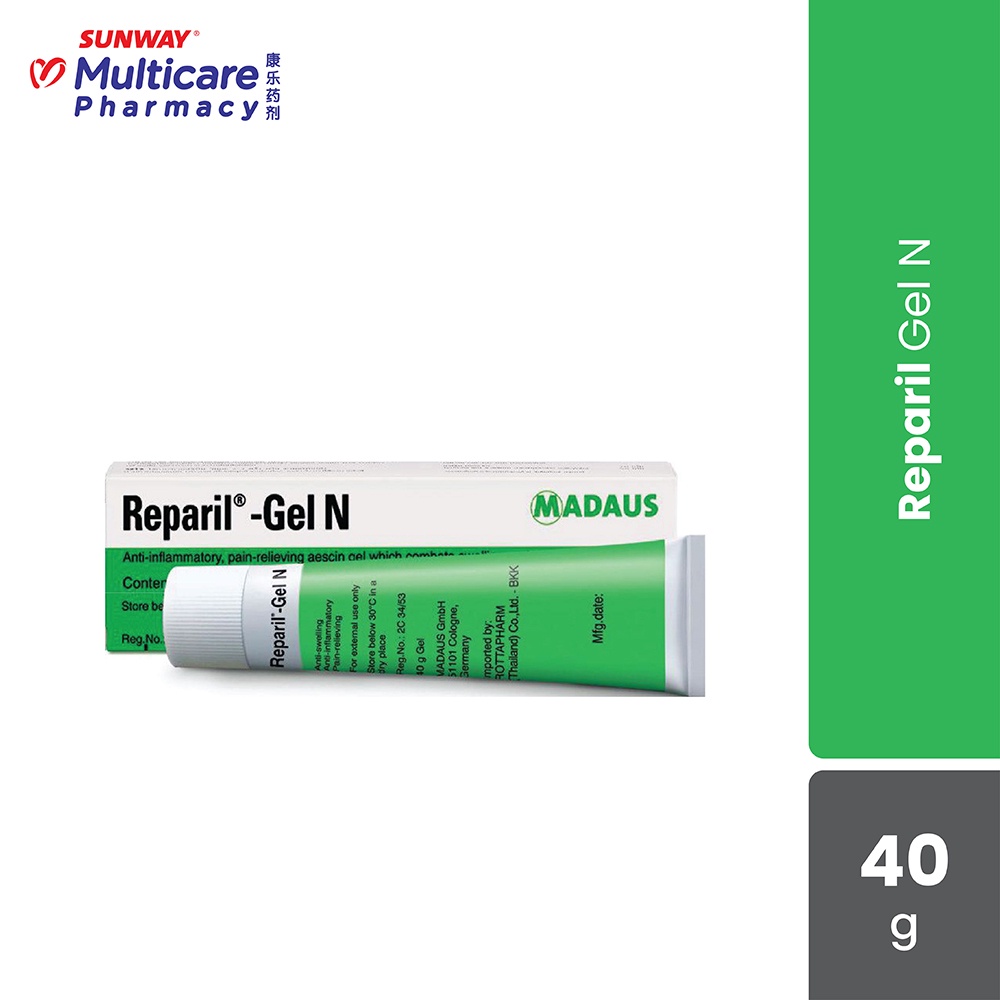 Reparil Gel N 40g (For Swelling & Bruises) | Shopee Malaysia