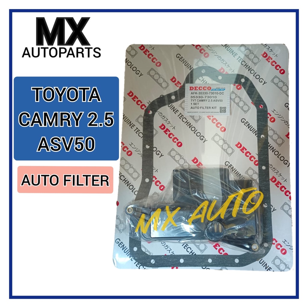 AUTO FILTER TOYOTA CAMRY 2.5 ASV50 2AR-FE GEAR BOX FILTER ( FILTER ...