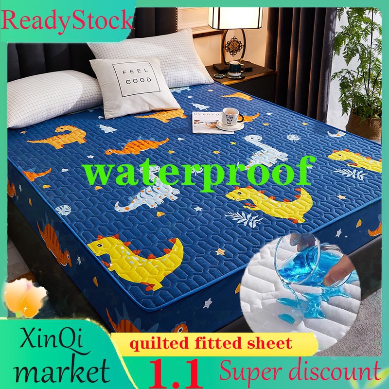 🔥ReadyStock🔥Waterproof Cadar Mattress Protector Cover Isolate urine ...
