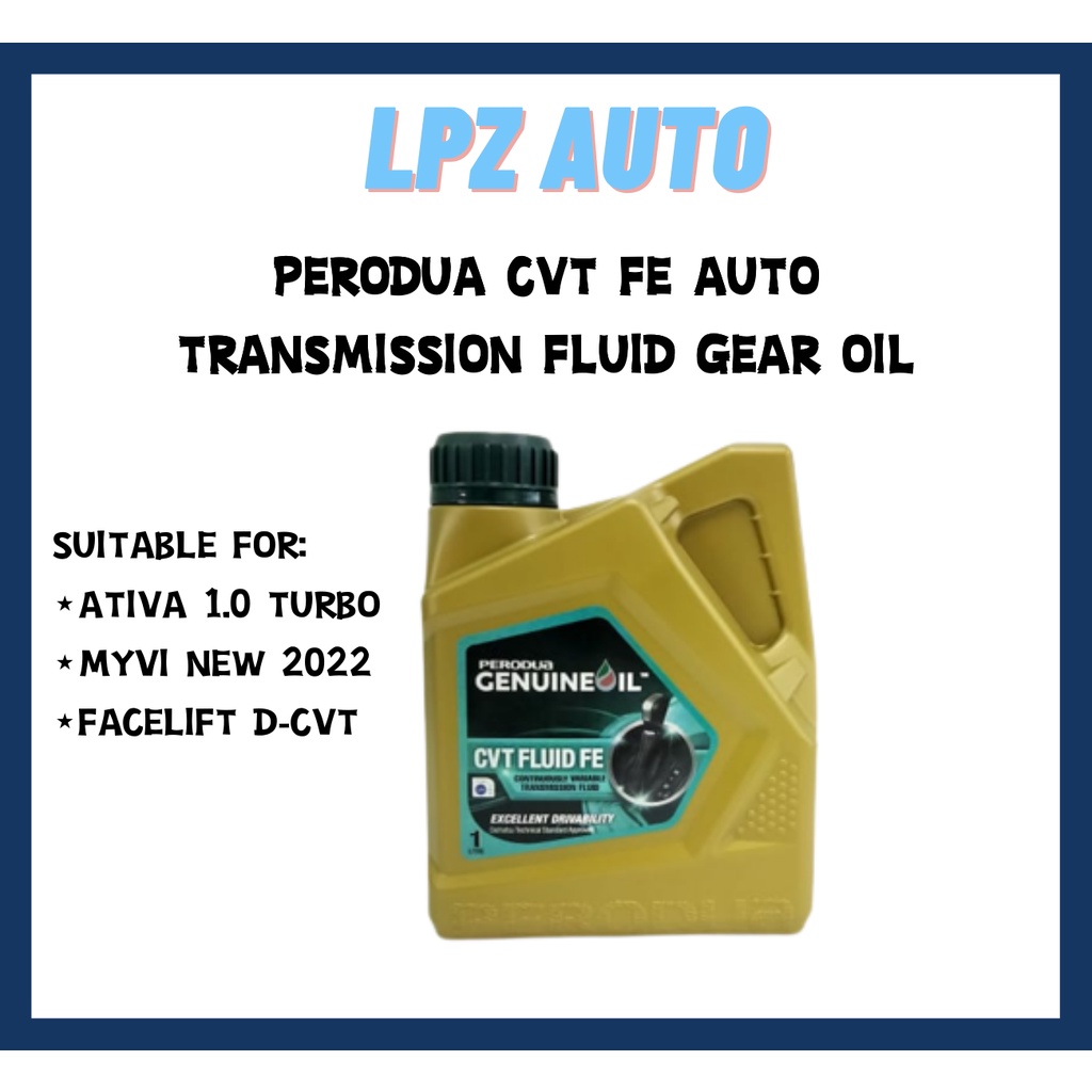Perodua Auto Transmission Gear Oil ATF CVTFE Fluid (1L) Perodua Ativa