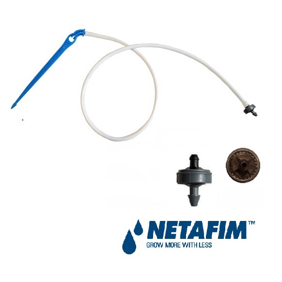 100 x NETAFIM 4L PCJ DRIPPER SET Fertigasi/Irrigation system (100