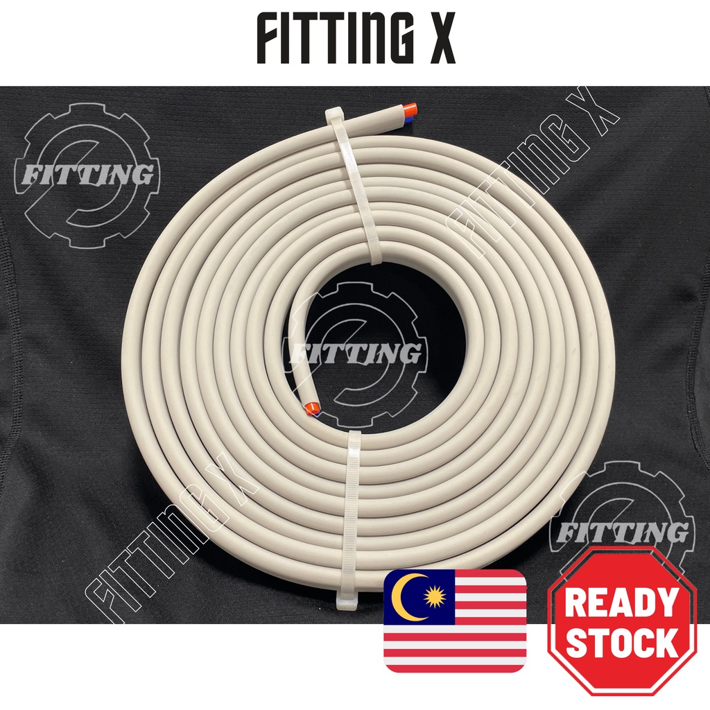 1/4" COWAY Twin Covering Tube (5 METER), RO Water Filter Tubing, Double