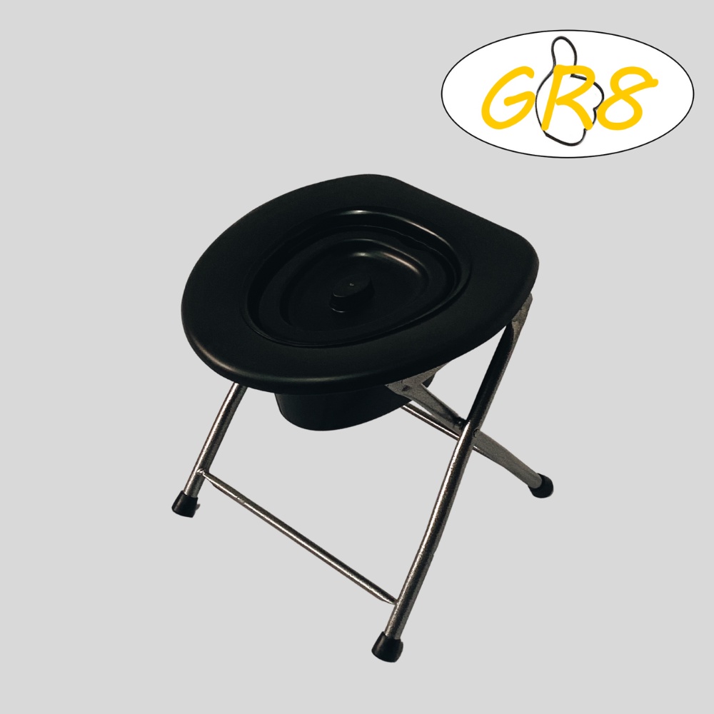 Potty Chair Foldable Toilet Commode Chair Portable Shopee Malaysia