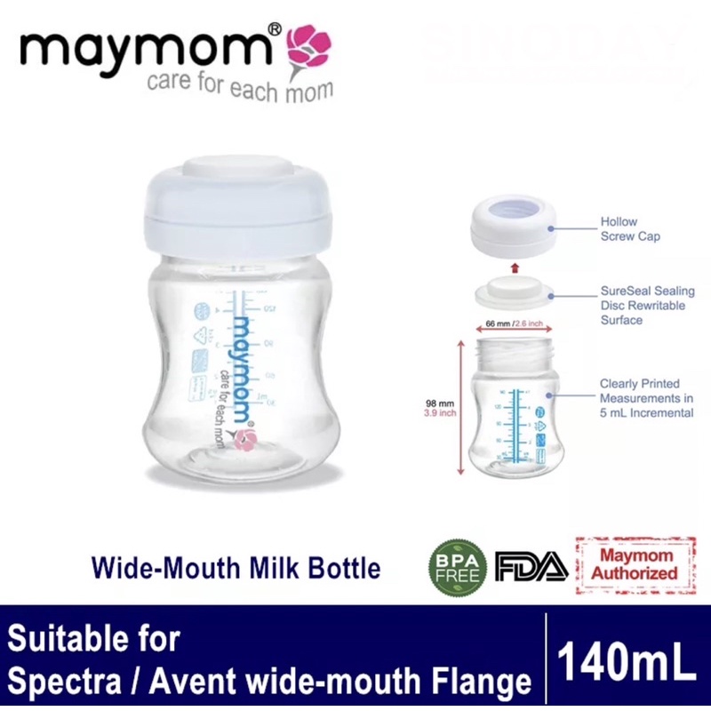 MAYMOM Avent Spectra Compatible Wide Neck storage bottles Shopee Malaysia