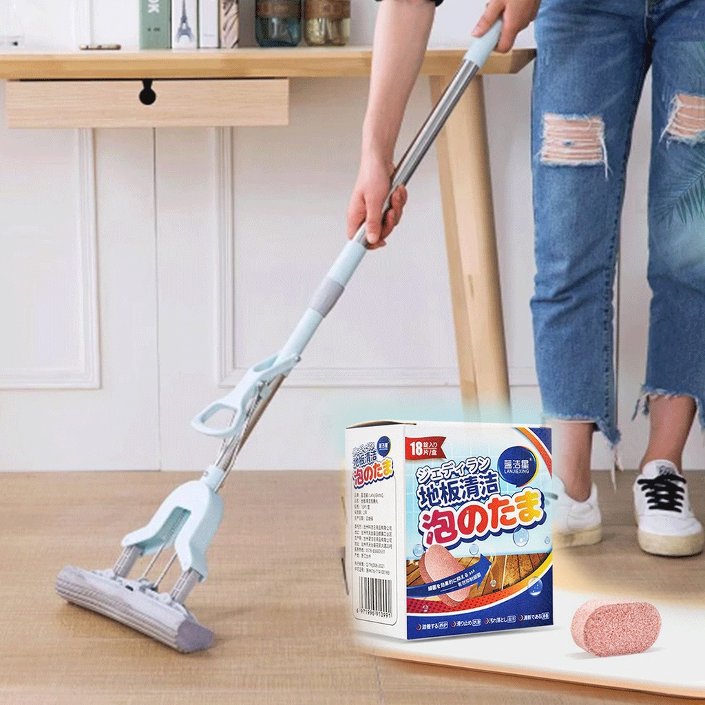 AP Japan Magic Floor Cleaner / Floor Cleaning Pill Effervescent Tablet ...