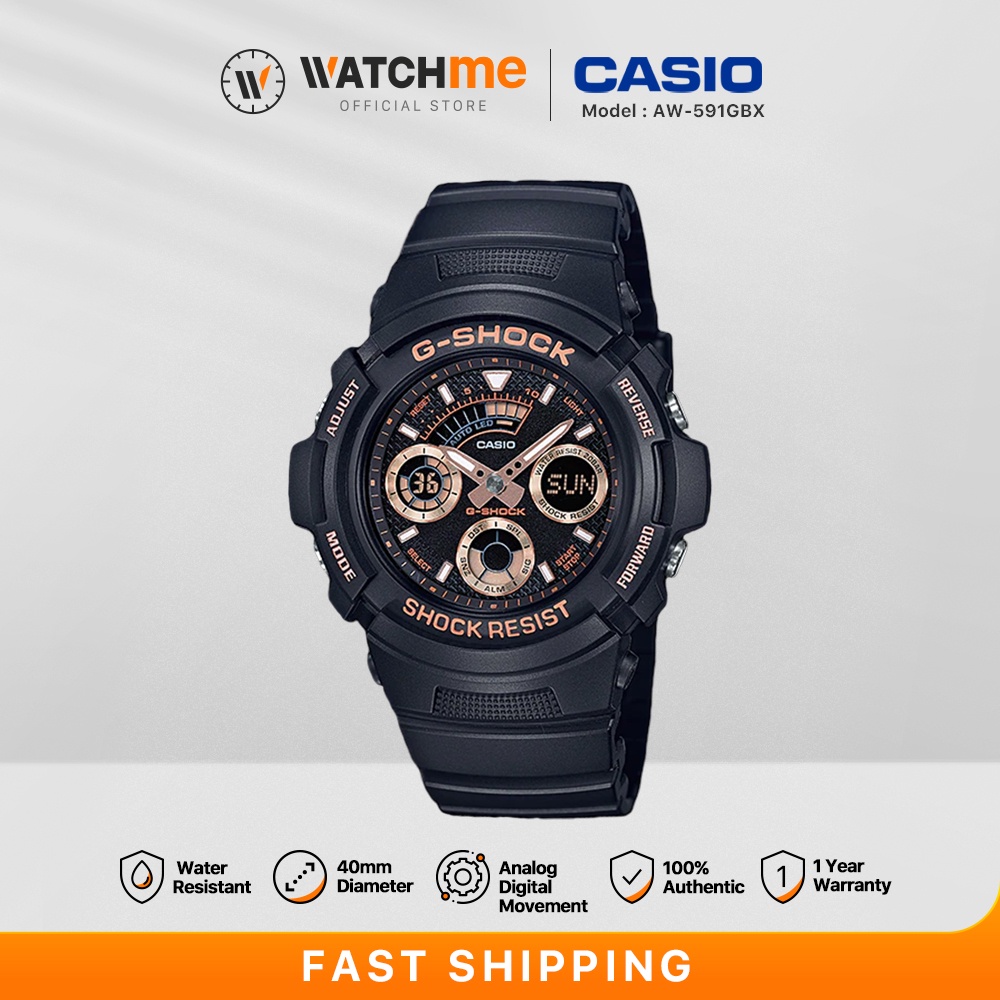 CASIO G SHOCK AW 591GBX SERIES Shock Resistant Fashion Analog Digital Men Watch Water Resistance Jam Tangan Lelaki Shopee Malaysia