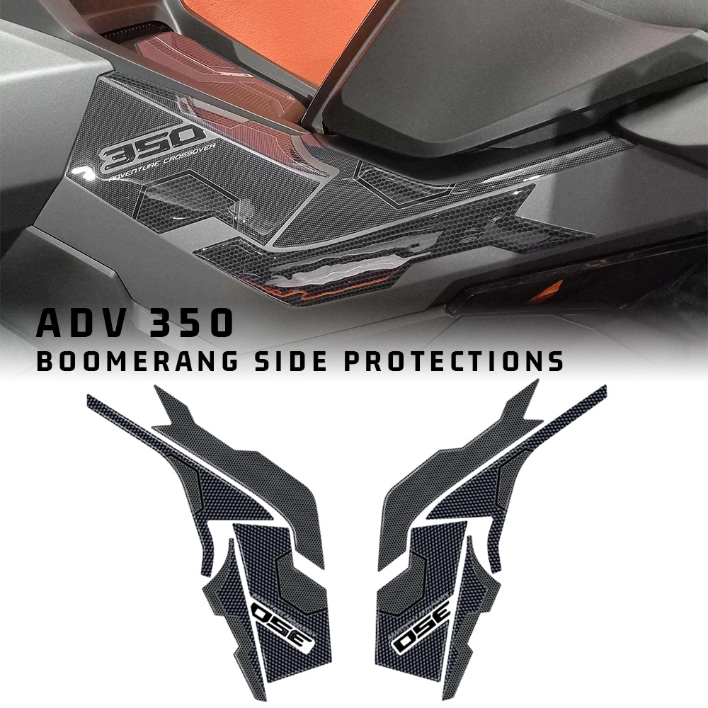 3D Side Boomerang Protector Stickers For Honda ADV350 2022-2025 – Labelbike Decals