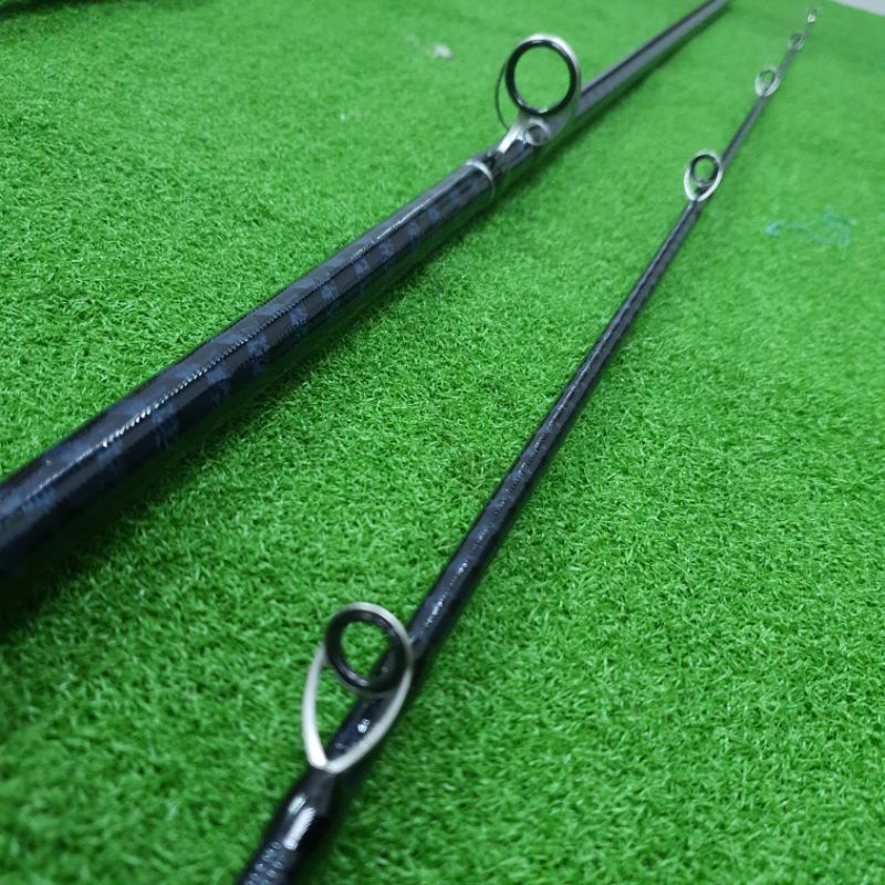 tsunami bracer fishing rod II 5'6 Ultra Light Spinning Combo wear resistance and improved Hanging Fishing Net with Color:BSS001X03 most successful fishing lure
