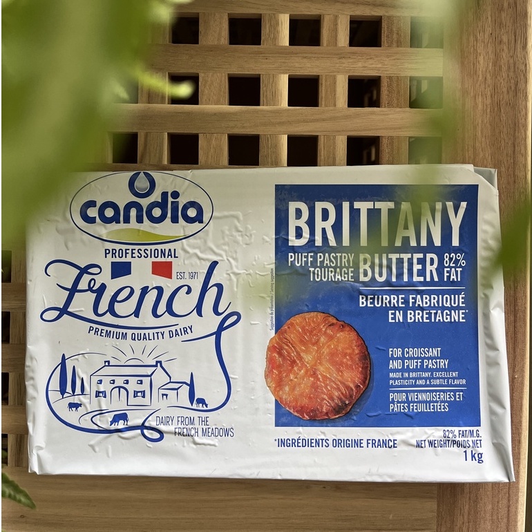 Candia Brittany Butter Sheet 82% 1kg | Shopee Malaysia