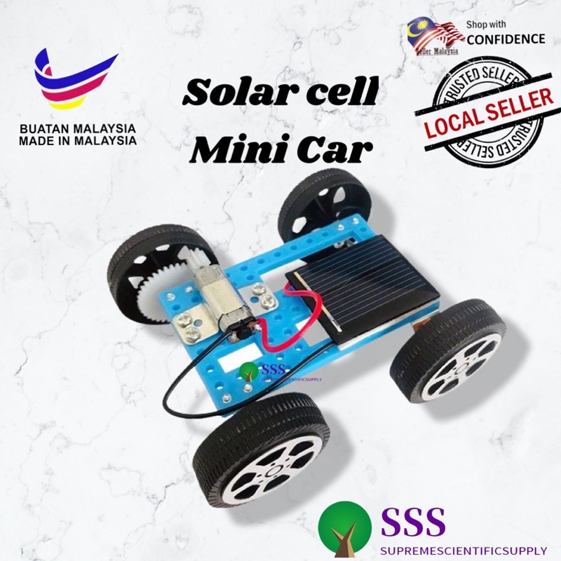 🔥[Ready stock]🔥Solar Cell Mini Car (Self-Assembly Kit) | Shopee Malaysia
