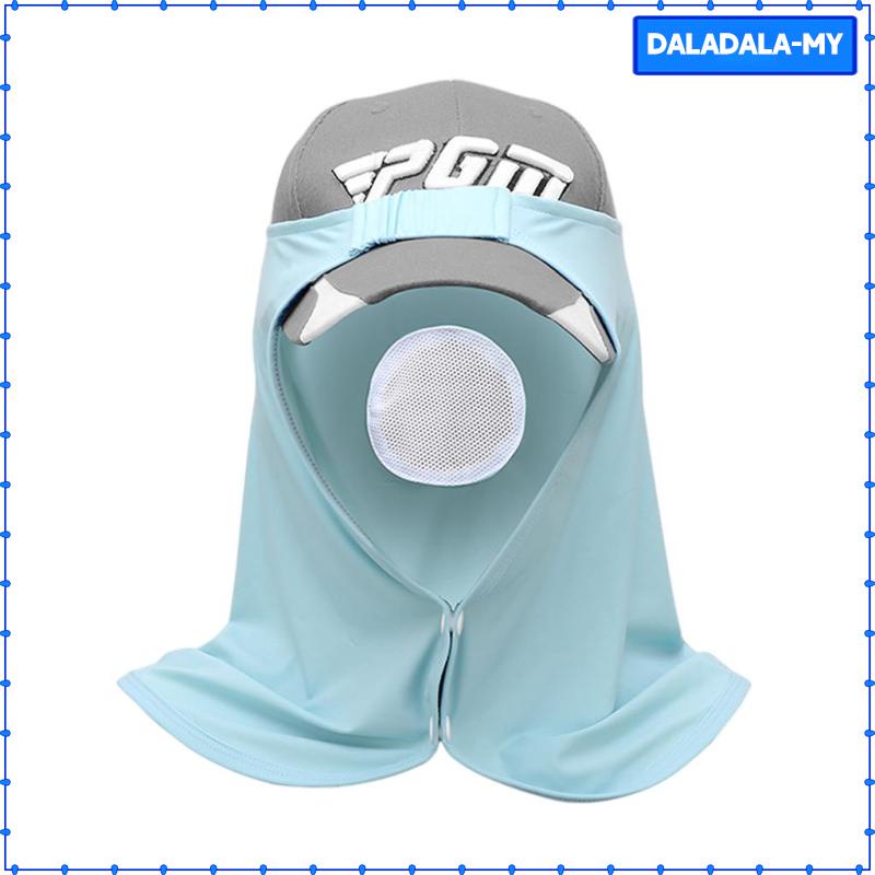 Face Neck Breathable Hat Drape Sun Protection Protective for Women Girls Outdoor Running