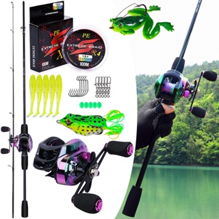 Sougayilang Fishing Set Solid Rod 1.8m 2.1m Ultralight Super Soft High  sensitivity Fishing Rod with 500 or 1000 Series Spinning Fishing Reel  Fishing Combo for Pond Stream River Lake
