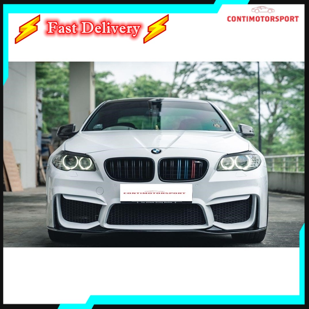 5 SERIES F10 CONVERT M4 BODY KIT BUMPER BMW 520 530 535 550 M550d ...