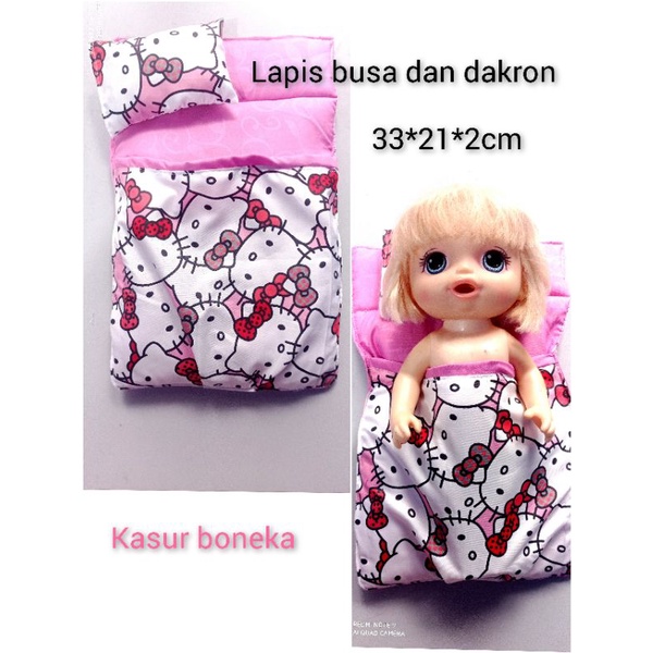 Baby doll baby alive doll Bed Mattress Toy Shopee Malaysia