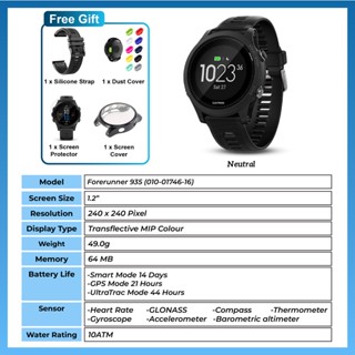 Garmin forerunner 935 online gps heart rate watch