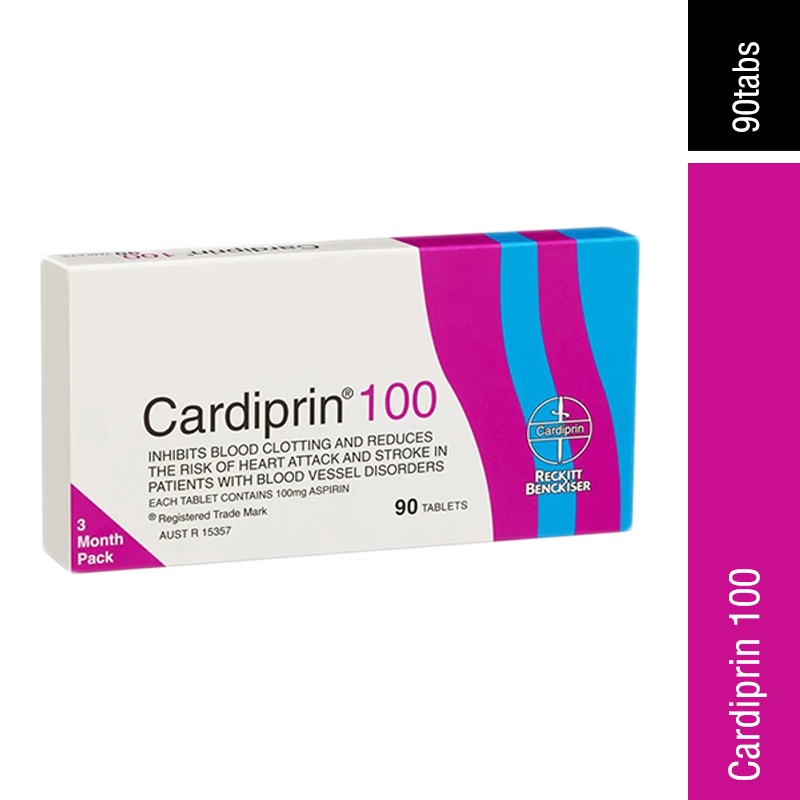 CARDIPRIN 100 (90'S) HMS Town Pharmacy | Shopee Malaysia