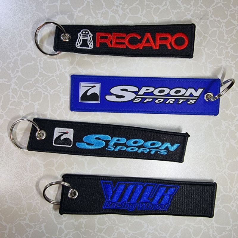Key Chain RECARO spoon sports VOLK Racing wheel Automotive Motorsport ...