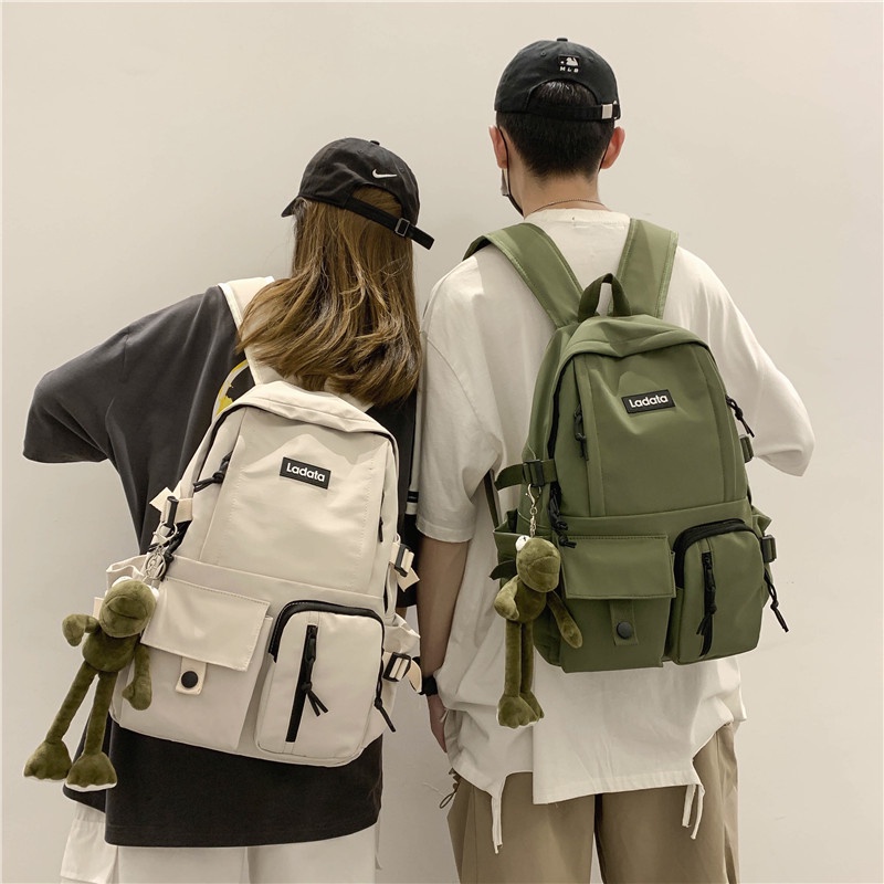 Fashion Ins Port Style Street Shoot Student Schoolbag Female Leisure ...