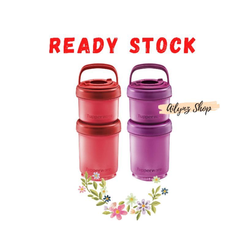 TUPPERWARE TWIST N SNACK | Shopee Malaysia