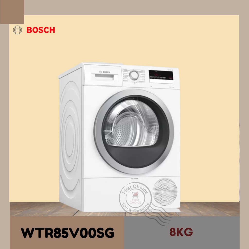 BOSCH WTR85V00SG 8KG SERIES 4 HEAT PUMP DRYER | Shopee Malaysia